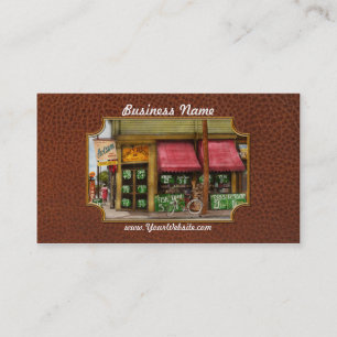 Grocery - The neighborhood grocer 1939 Business Card