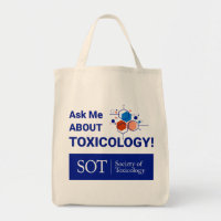 Grocery Tote - Ask Me About Toxicology (Abstract)