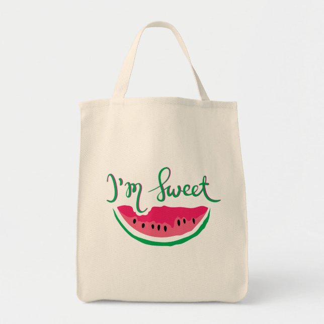 Grocery Tote Bag (Front)