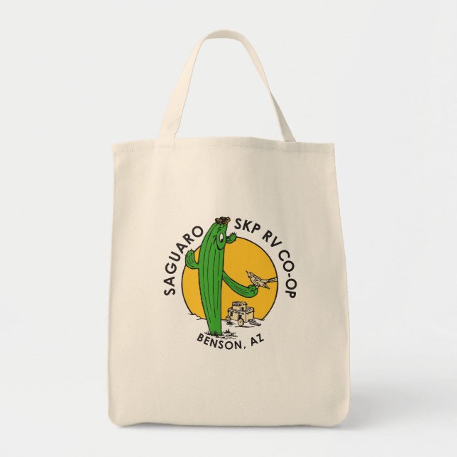 Grocery Tote Bag (Front)