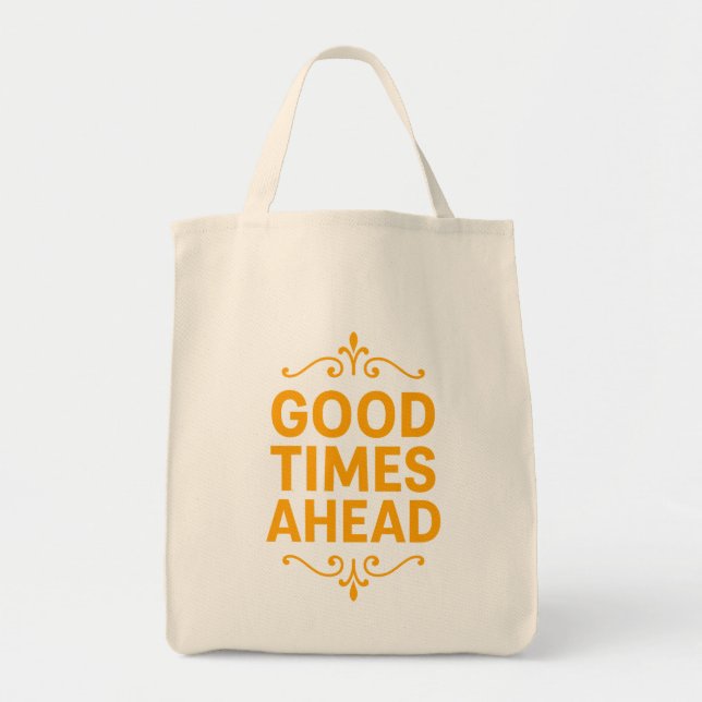 Grocery Tote Bag (Front)