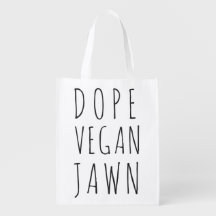 Grocery Tote - Dope Vegan Jawn