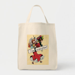 Grocery Tote - I Am So Outta Here! Bag