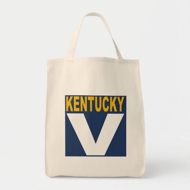 Grocery Tote   KENTUCKY  VICTORY  Bag (Front)