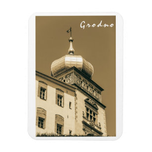 Grodno Belarus Architecture City View Castle Magnet