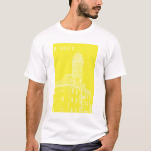 Grodno Belarus Architecture City View Water Tower T-Shirt