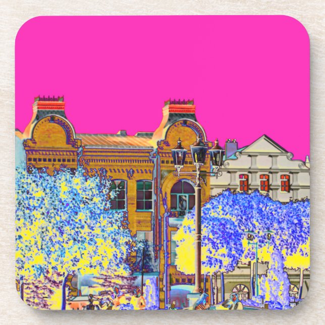 Grodno Belarus Architecture Coaster (Front)