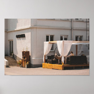 Grodno Belarus City Architecture Life People Poster