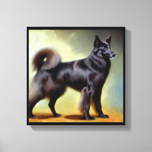 Groenendael Belgian Shepherd Dog  Canvas Print