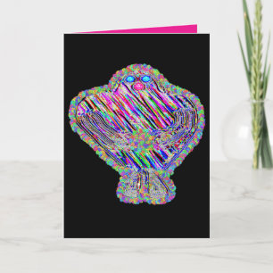 Grogger the Golem Holiday Card