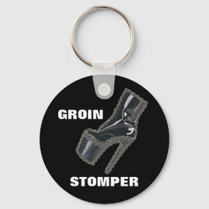 GROIN STOMPER  KEY RING
