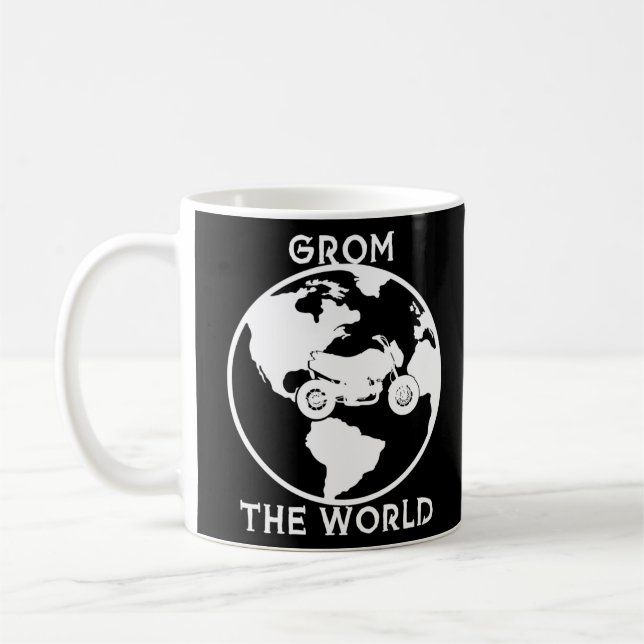 Grom The World Coffee Mug (Left)