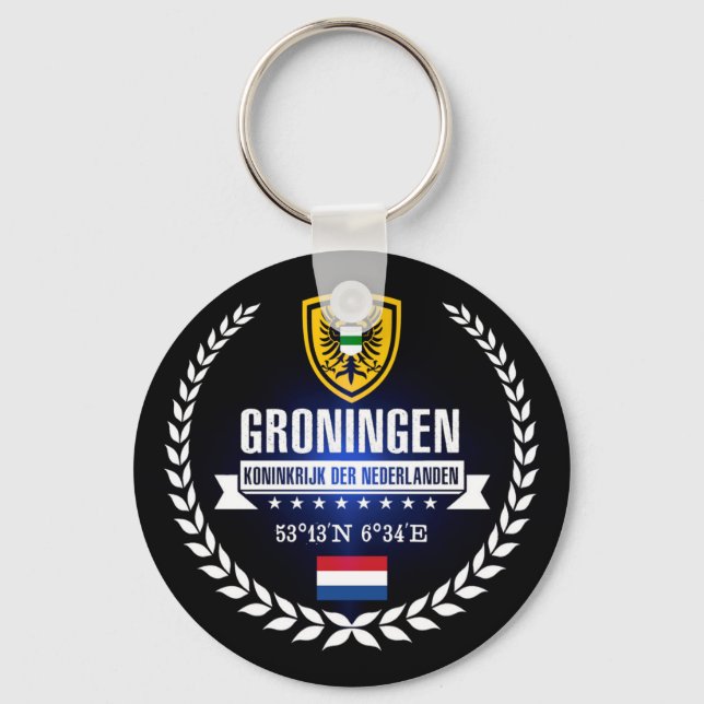 Groningen Key Ring (Front)
