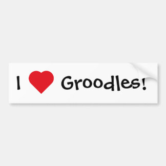 Groodles! Bumper Sticker