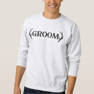 Groom bachelor party design for stag do sweatshirt