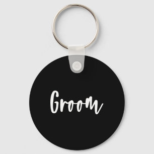 Groom - Bachelor Party Getting Ready Wedding Day 1 Key Ring