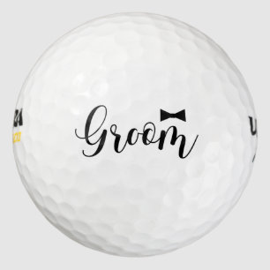 Groom-Bowtie Wedding,-Bachelor-party Golf Balls