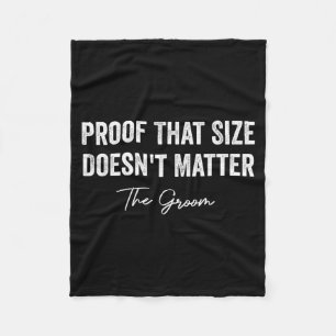 Groom Bride Bachelor Bachelorette Groomsmen Party Fleece Blanket