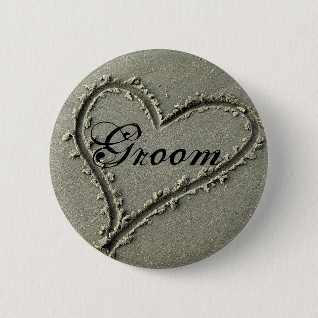 Groom button (Front)
