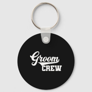 Groom Crew Groomsman Bachelor Party Wedding Group  Key Ring