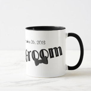 Groom Cute Personalised Wedding Mug