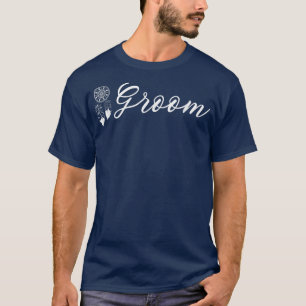 Groom Dreamcatcher Native American Indigenous Wedd T-Shirt