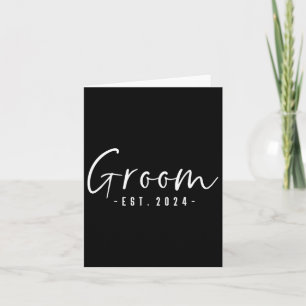 Groom Est 2024 Future Husband Engaged Gifts Him En Card