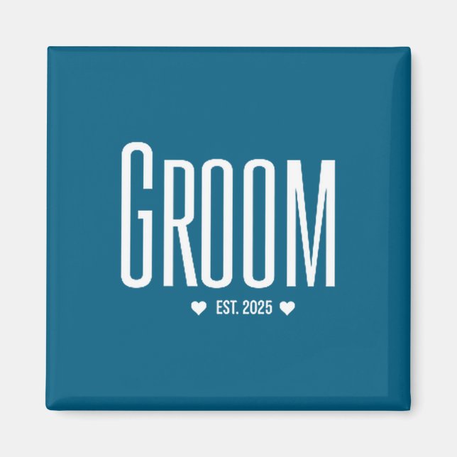 Groom est 2025 pocket future husband soon to be mr magnet (Front)