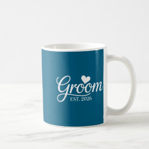 Groom est 2026 bridal shower bachelorette party coffee mug