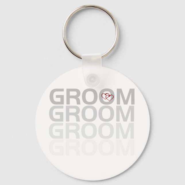 Groom Fade Key Ring (Front)