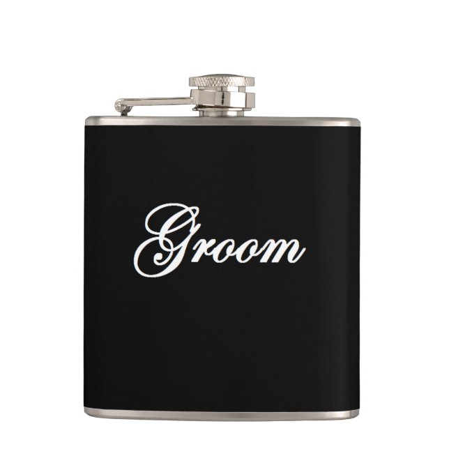 "Groom" Flask (Front)