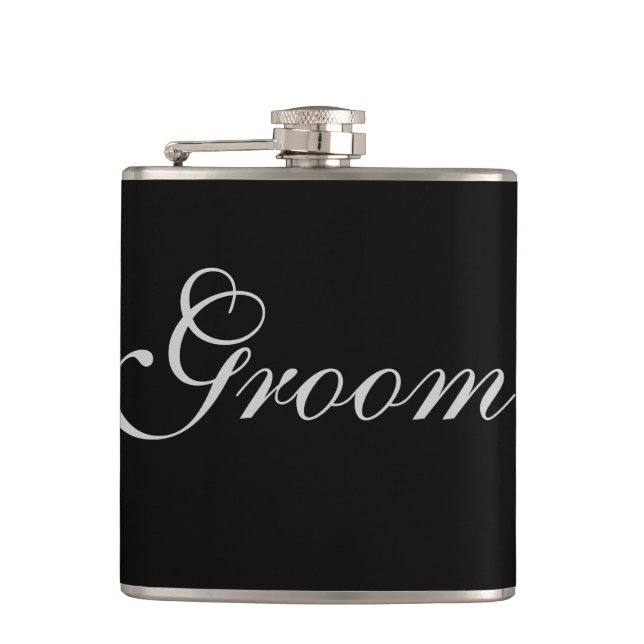 Groom Flask (Front)