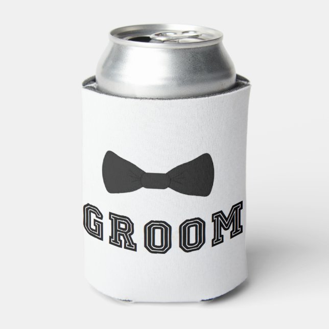 GROOM For Him Wedding Can Cooler (Can Front)