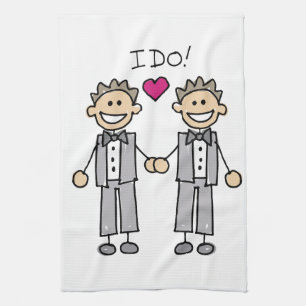 Groom-Groom I Do Tea Towel