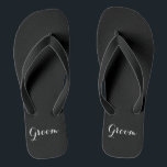 Groom Jandals<br><div class="desc">Groom The beach is calling, and these flips flops are your answer! Pay ode to the summer and free your toes. Live, work and play with your feet exposed. Life really is a beach. Thong style, easy slip-on design. 100% rubber makes sandals both heavyweight and durable. Cushioned footbed with textured...</div>