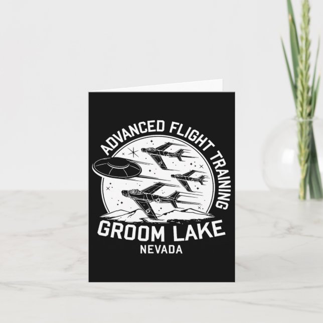 Groom Lake - Advanced Flight Training  Card (Front)