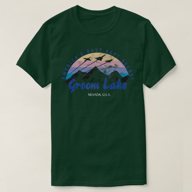 Groom Lake  T-Shirt (Design Front)