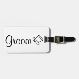 Groom Luggage Tag