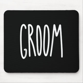 Groom Mens Wedding Bride  Mouse Pad