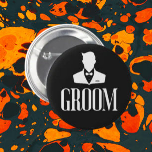 Groom Mode Activated Button –Wedding Day Accessory