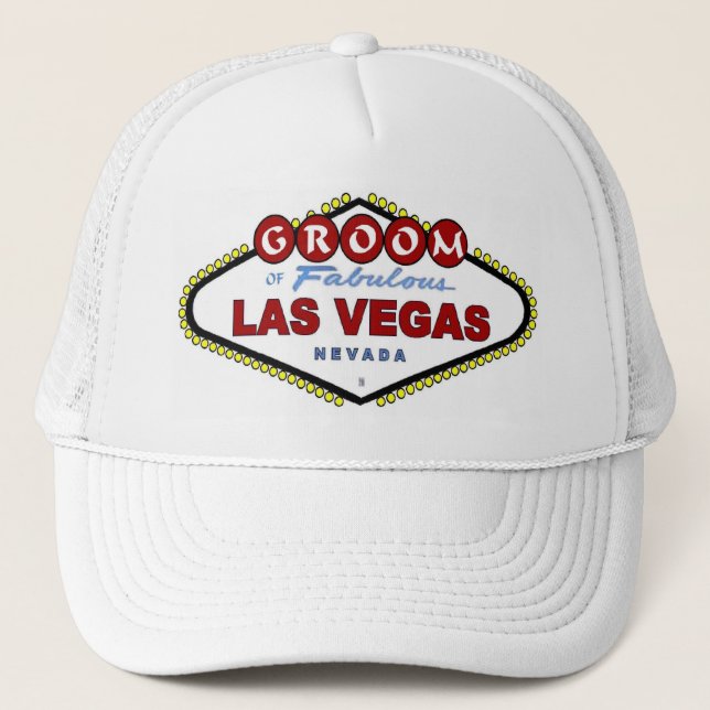 GROOM Of Las Vegas Cap (Front)