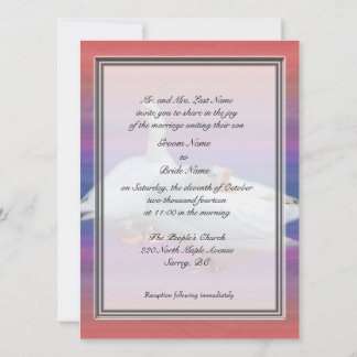 Groom parent's wedding invitations
