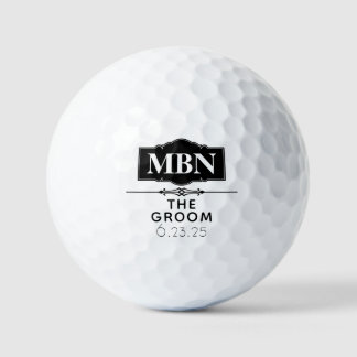 GROOM PERSONALIZED  GOLF BALLS