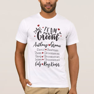 Groom’s Crew in Style T-Shirt