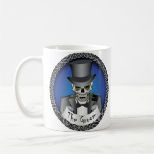 Groom Skull Coffee Mug
