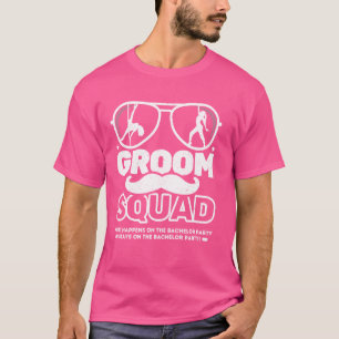 Groom Squad Bachelor Party, Stag Do Groomsmen T-Shirt