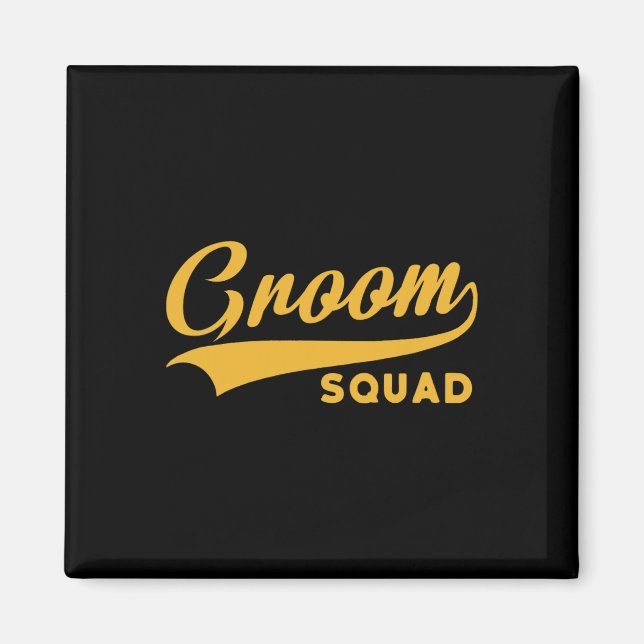 Groom Squad - Bachelor Party - Wedding  Magnet (Front)