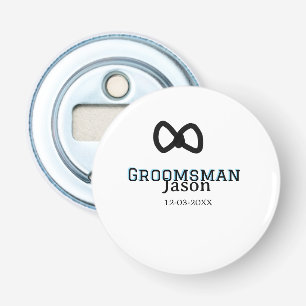 Groom Squad groomsman bachelorette party add name Bottle Opener