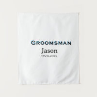 Groom Squad groomsman bachelorette party add name 