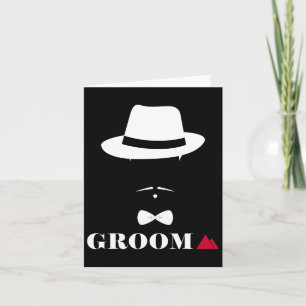 Groom Squad Groomsmen Ring Wedding Bachelor Party  Card